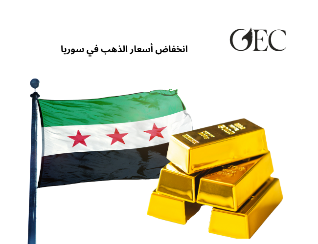 انخفاض أسعار الذهب في سوريا بنسبة 1.5%
