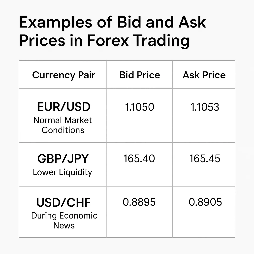 سعر العرض وسعر الطلب أسعار العرض والطلب في تداول الفوركس